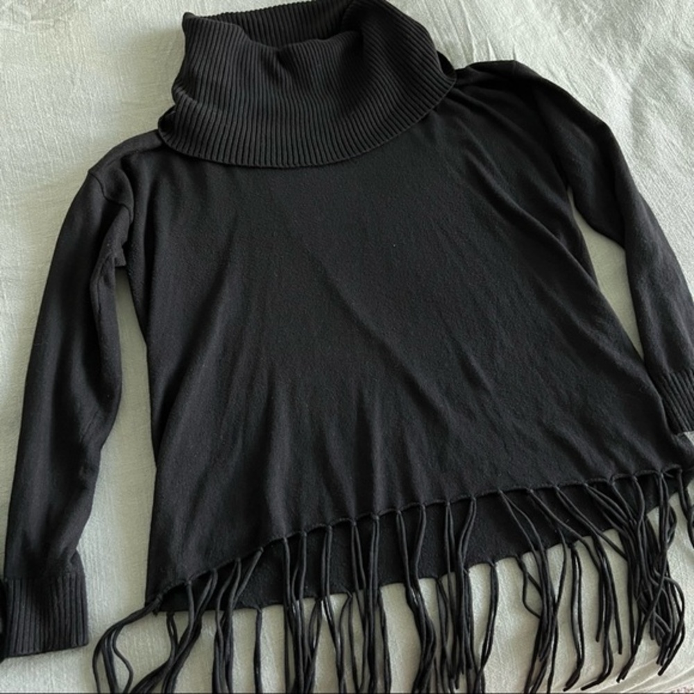 Michael Kors Black Cowl Neck Sweater